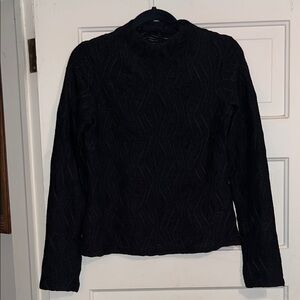 Woven Black Women's Top